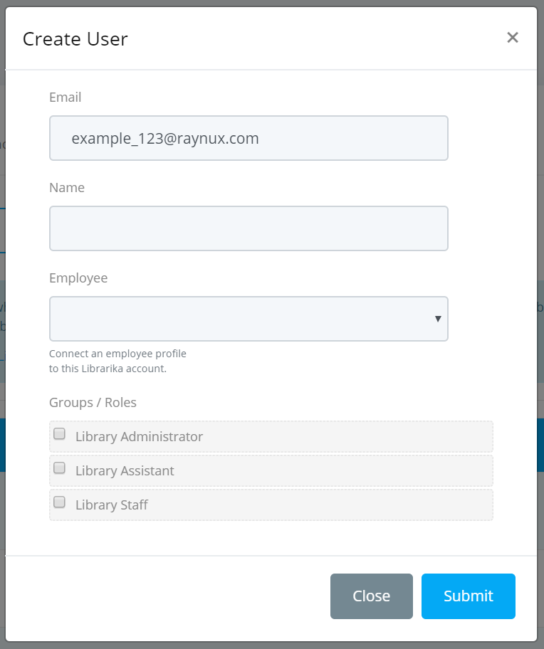 Users add user form name field